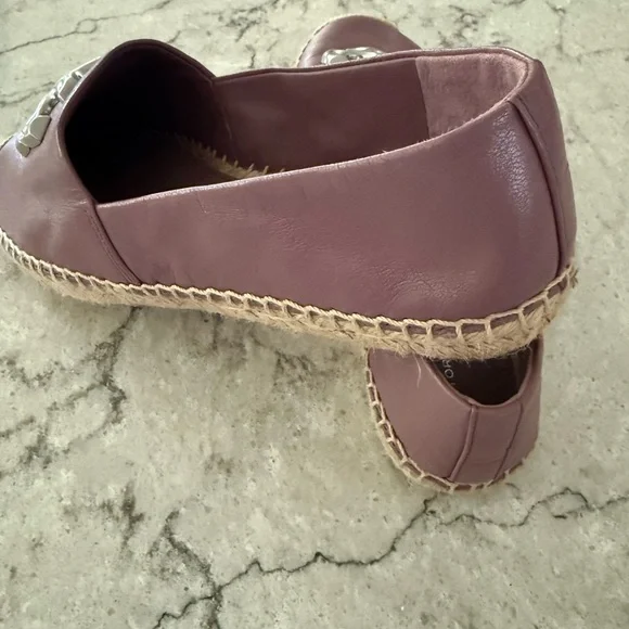 Tory Burch Mauve Elenor Espadrille Flats - Picture 5 of 7